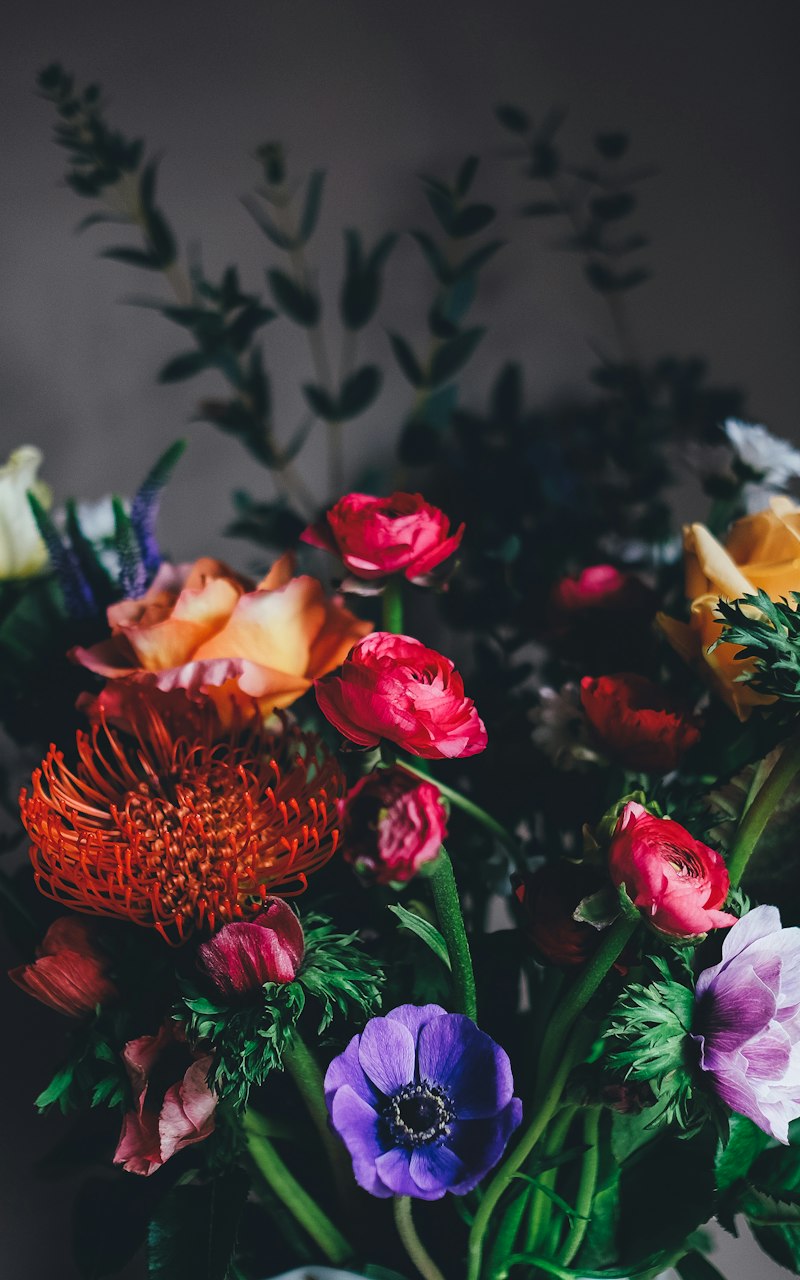 Peony bouquet
